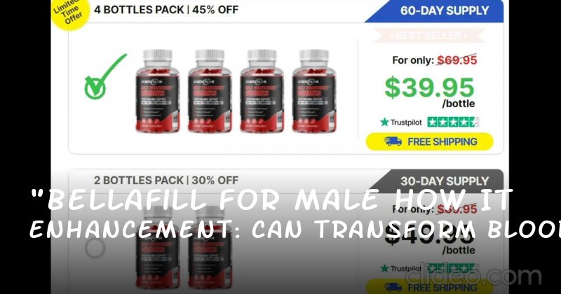 "Bellafill for Male Enhancement: How It Can Transform Blood Flow, Confidence, and Relationships"