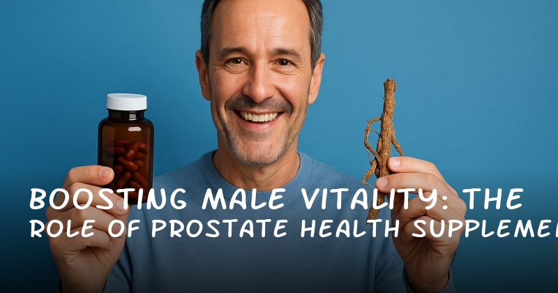 Boosting Male Vitality: The Role of Prostate Health Supplements in Enhancing Performance and Confidence