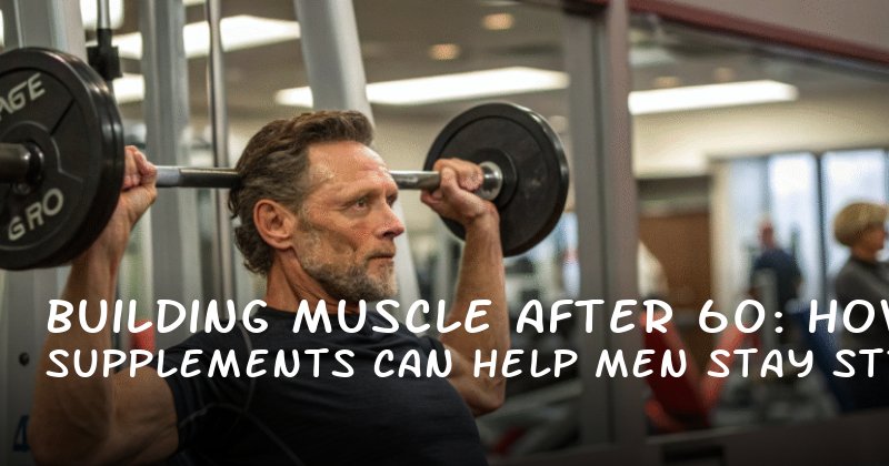 Building Muscle After 60: How Supplements Can Help Men Stay Strong and Confident