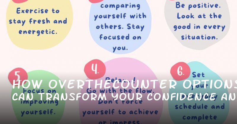 How OvertheCounter Options Can Transform Your Confidence and Control