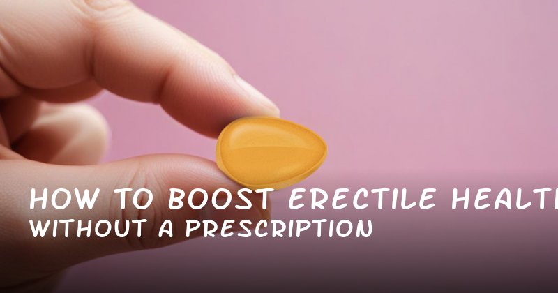 How to Boost Erectile Health Without a Prescription