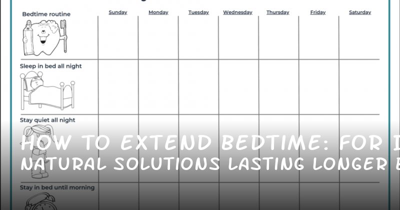 How to Extend Bedtime: Natural Solutions for Lasting Longer in Bed