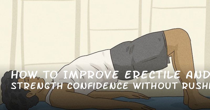 How to Improve Erectile Strength and Confidence Without Rushing Results