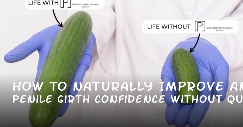 How to Naturally Improve Penile Girth and Confidence Without Quick Fixes