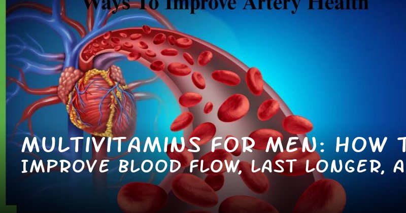 Multivitamins for Men: How to Improve Blood Flow, Last Longer, and Boost Confidence Naturally