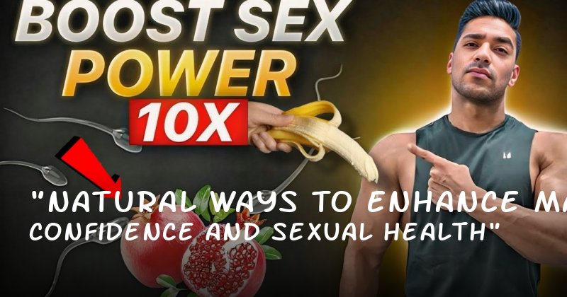 "Natural Ways to Enhance Male Confidence and Sexual Health"