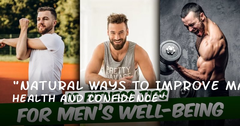 "Natural Ways to Improve Male Health and Confidence"