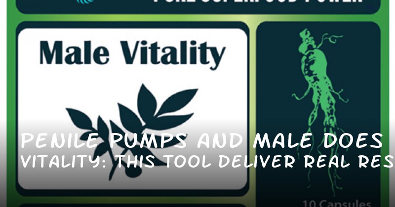 Penile Pumps and Male Vitality: Does This Tool Deliver Real Results?
