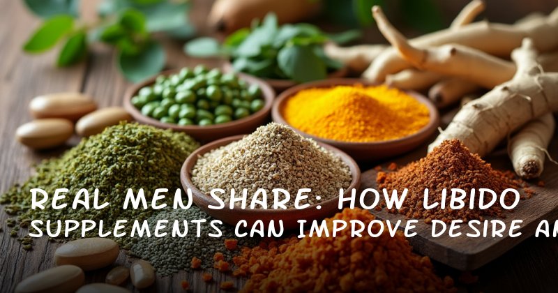 Real Men Share: How Libido Supplements Can Improve Desire and Confidence