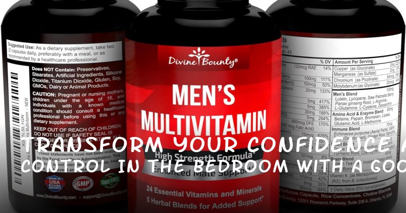 Transform Your Confidence and Control in the Bedroom with a Good Men