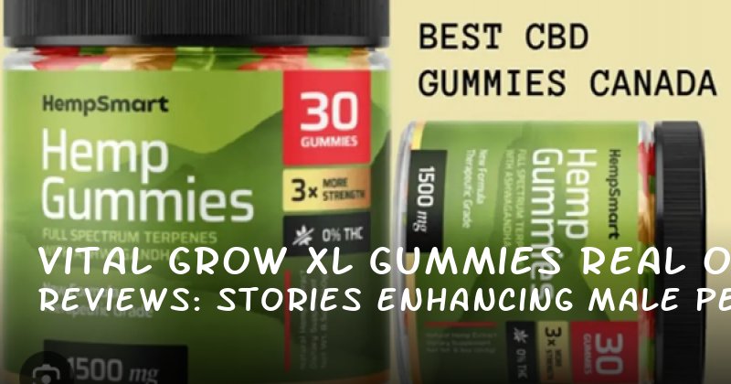  Vital Grow XL Gummies Reviews: Real Stories on Enhancing Male Performance and Confidence