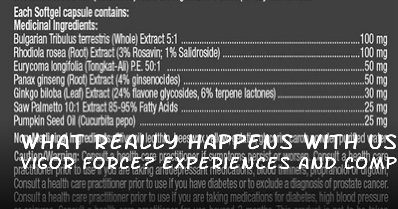 What Really Happens with Vigor Force? User Experiences and Complaints