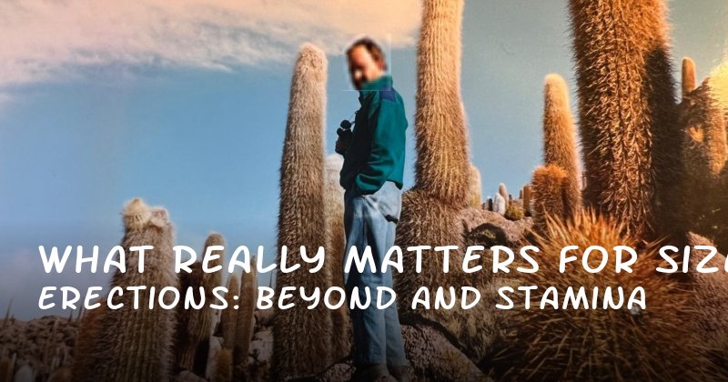 What Really Matters for Erections: Beyond Size and Stamina
