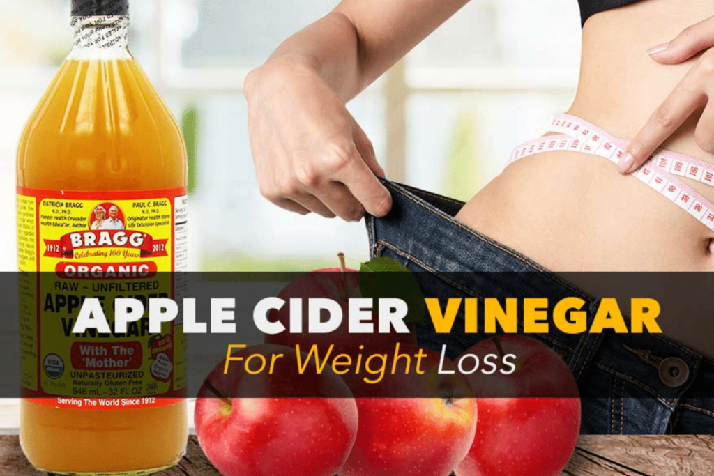 fat loss drink with apple cider vinegar