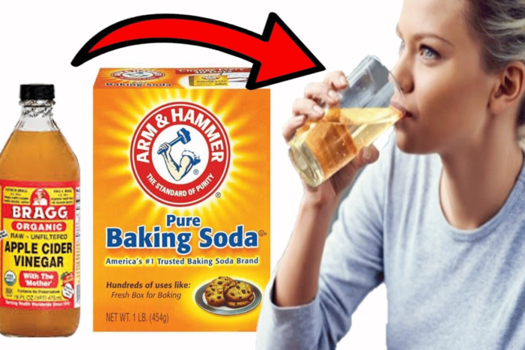 lose weight with apple cider vinegar and baking soda