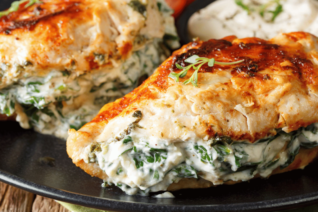 healthy stuffed chicken breast recipes to lose weight