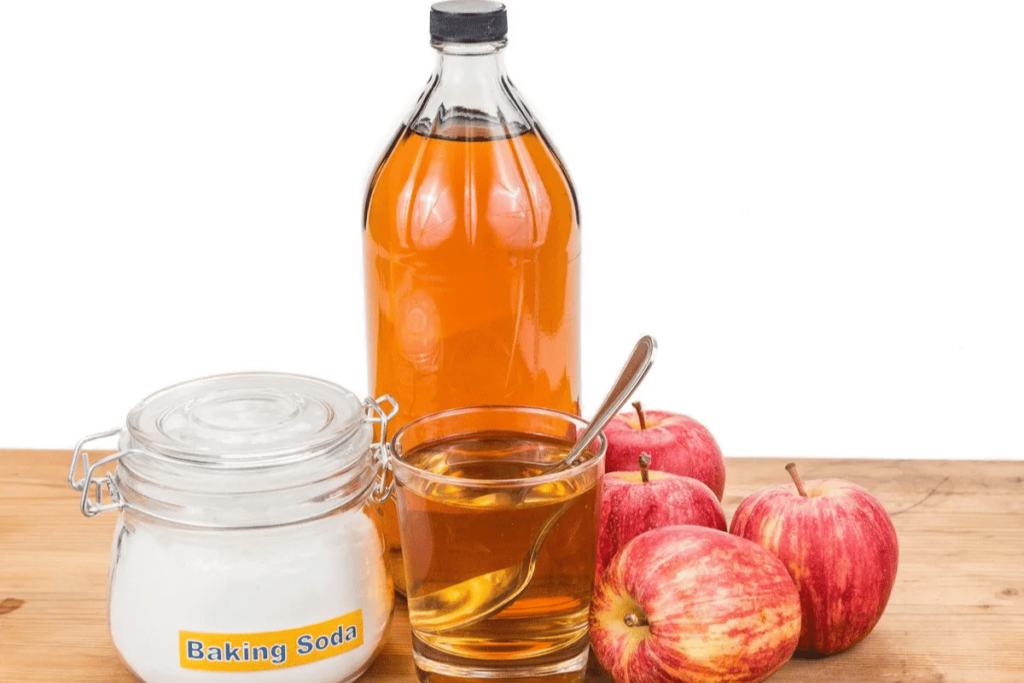 lose weight with baking soda and apple cider vinegar