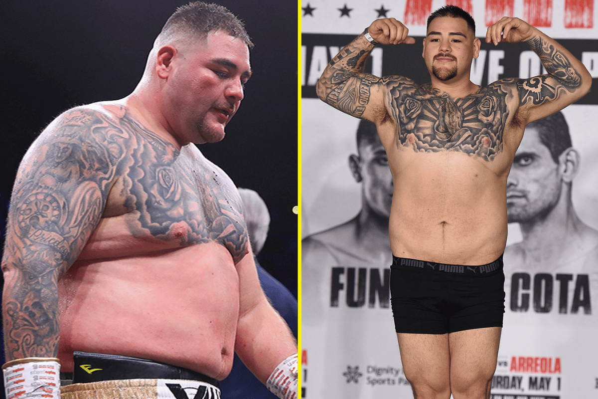 Andy Ruiz weight loss 