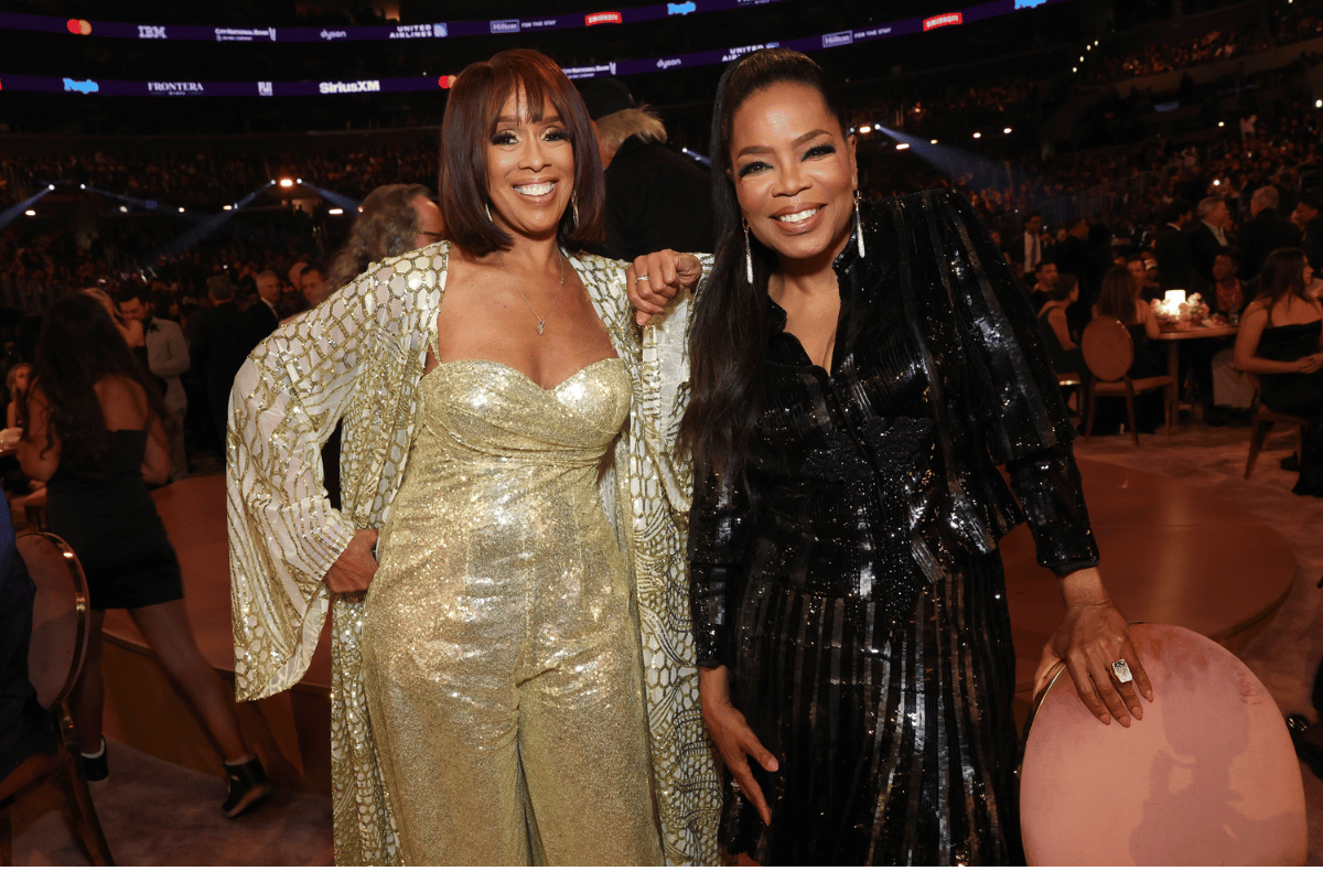 How does Gayle King's weight loss compare to Oprah's journey?
