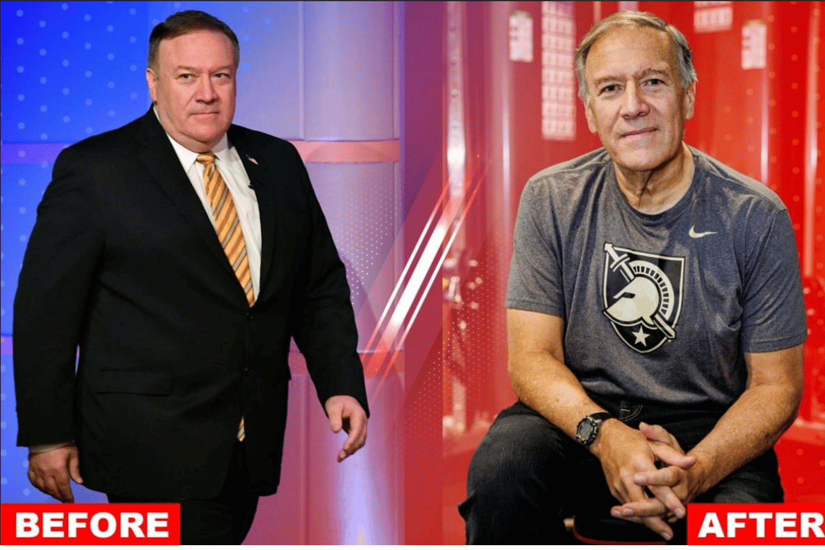 How has Mike Pompeo's weight loss impacted his life?