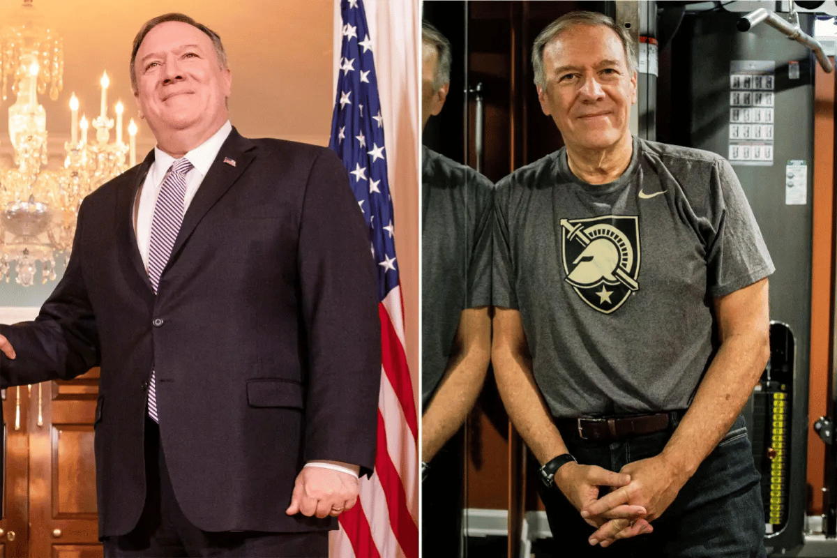 What motivated Mike Pompeo to lose weight?