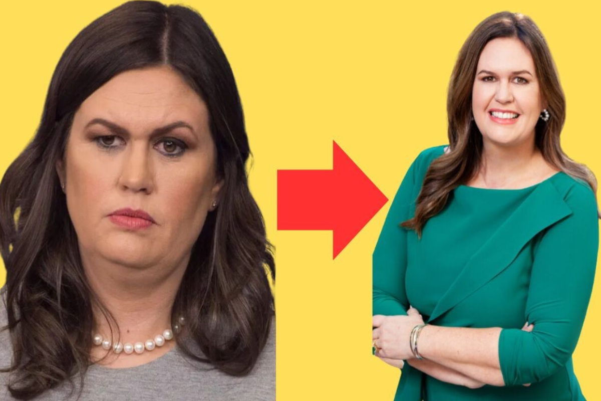 What challenges did Sarah Huckabee Sanders face during her weight loss journey?