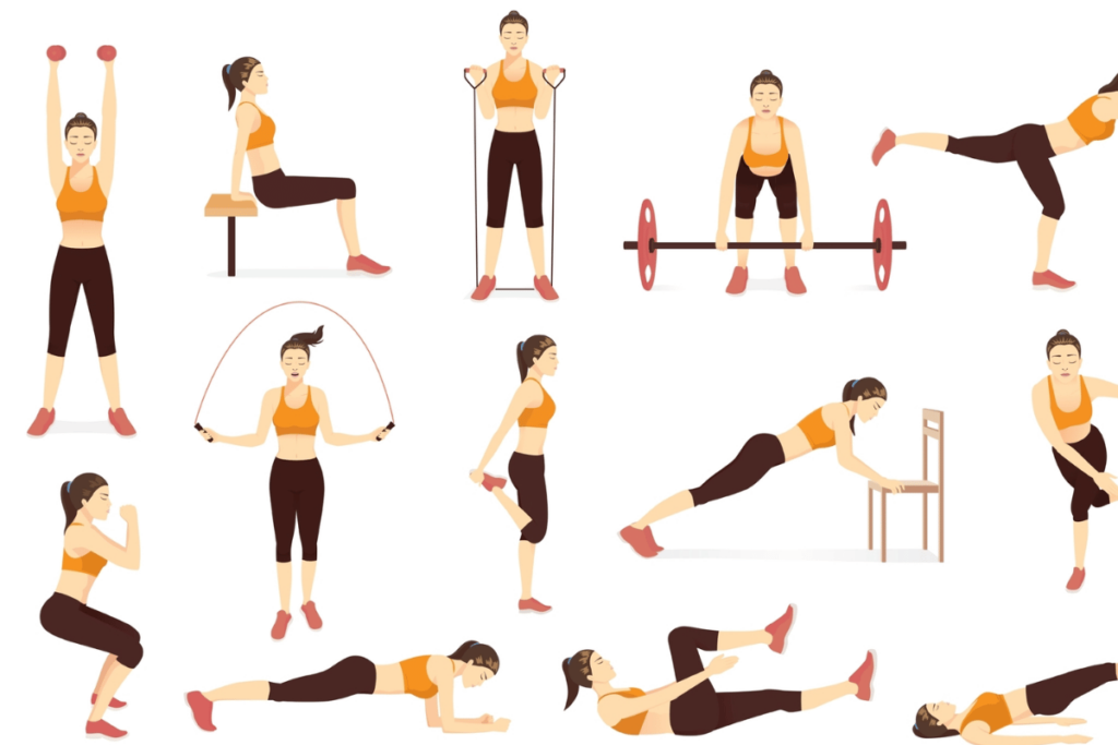 exercise to reduce belly fat for female at home