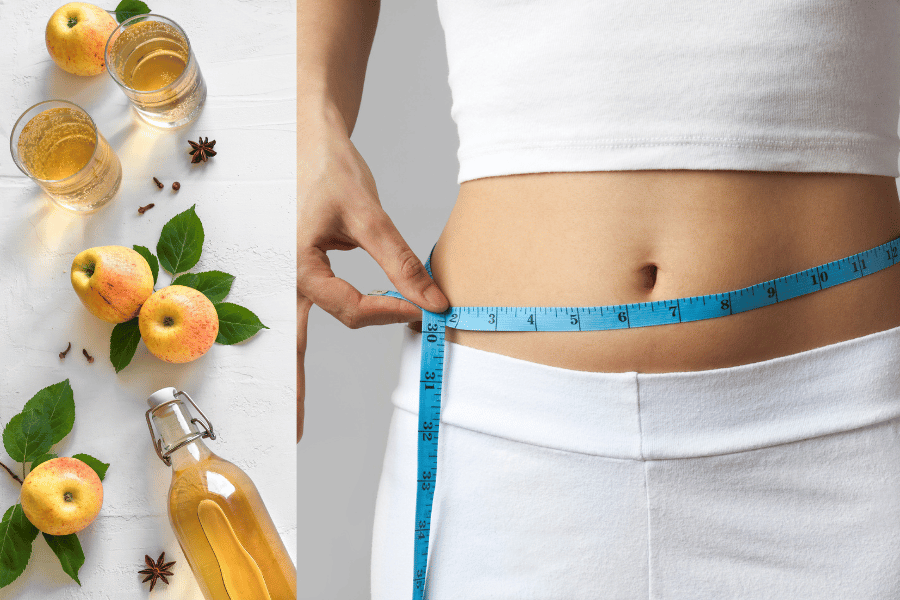 does apple cider vinegar reduce stomach fat