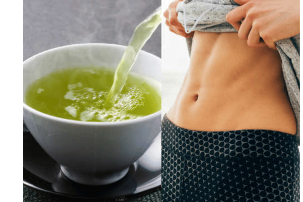 green tea stomach fat loss