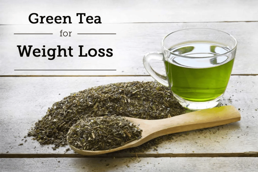 green tea reduce weight