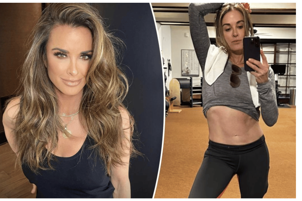 How does Kyle Richards maintain her weight loss?