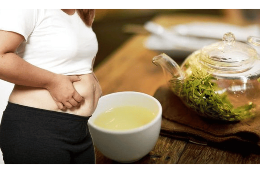lose stomach fat tea