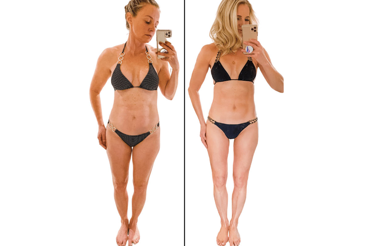 losing weight after menopause