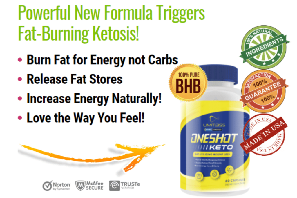 oneshot keto shark tank 