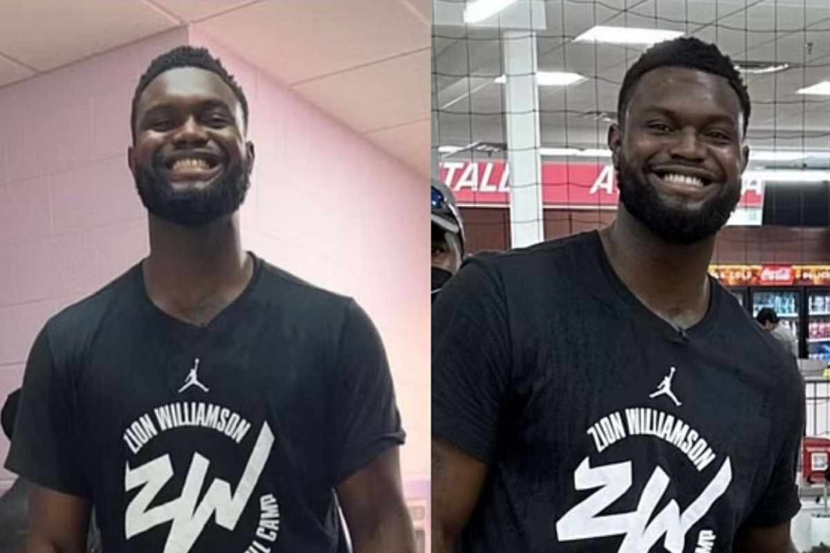 zion williamson weight loss