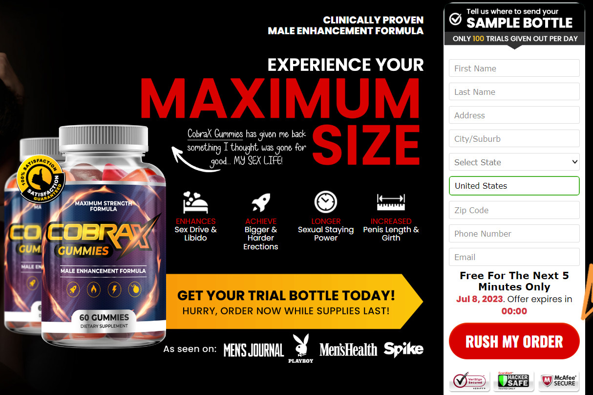 CobraX Male Enhancement Buy